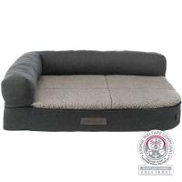 Vital sofa Bendson, angulaire 100 × 80 cm, gris foncé/gris clair