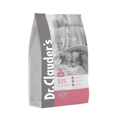 Dr Clauder's High Premium croquettes Kitten chats 4 kg