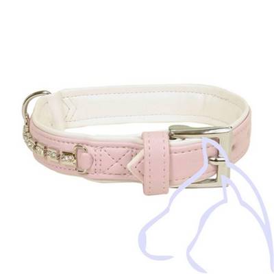 Collier Cuir u0026 Nylon ou Strass Chien PAU 64 Animalerie HUNTER