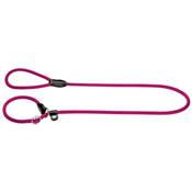 Laisse Lasso chiens Nylon ronde avec anneau Freestyle 120 x 0.8 cm, framboise