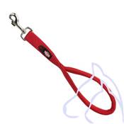 Premium laisse courte M–XL: 37 cm/25 mm, rouge