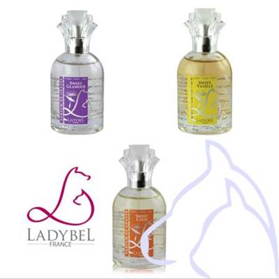 Déodorant Parfum Vanille pour animaux Ladybel 75 ml