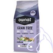 OWNAT PRIME Chats Grain Free Stérilisé (Poisson), 3 kg