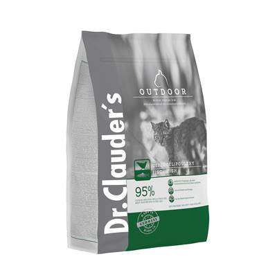 Dr Clauder's High Premium croquettes Outdoor chats 4 kg