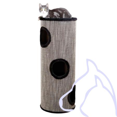 Cat Tower Armado 100 cm, moucheté/noir