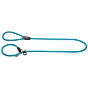 Laisse Lasso chiens Nylon ronde avec anneau Freestyle 120 x 0.8 cm, petrol