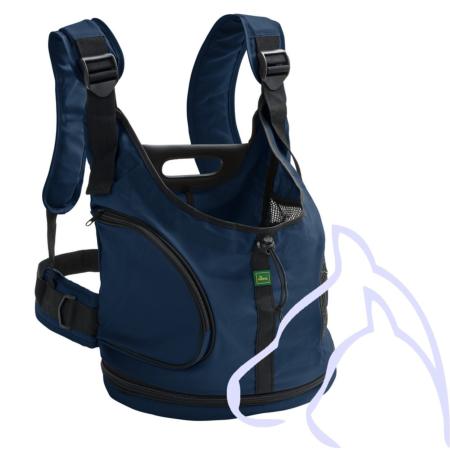 Sac ventral Kangaroo max 6 kg, 30 × 30 × 2 cm, bleu