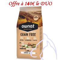 OWNAT PRIME Grain Free Junior Agneau (Chiot), 12 kg