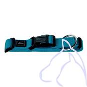 Collier Nylon chien Vario Basic L 40-63 x 2.5 cm, petrol