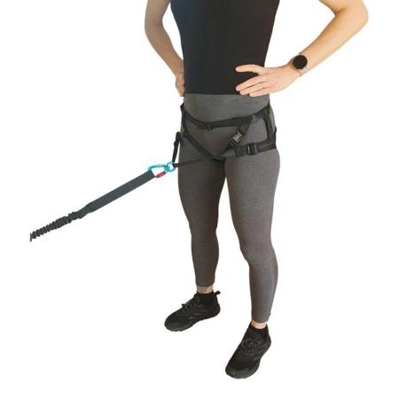 Ceinture Baudrier Aircross 2.0 Canicross, Taille 78-95 cm Adulte noir