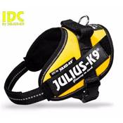 Harnais chiens Nylon Power Julius-IDC Taille Mini Mini 40-53 cm, jaune