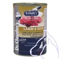 Boites pour chiens Agneau & Riz Dr Clauder's pâté 400 gr