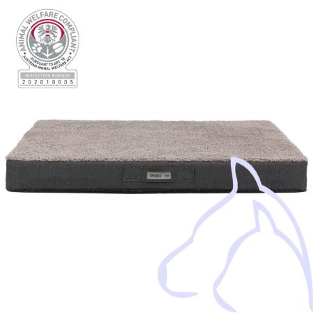 Vital matelas Bendson 100 × 65 cm, gris foncé/gris clair