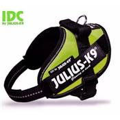 Harnais chiens Nylon Power Julius-IDC Taille Mini Mini 40-53 cm, vert kiwi