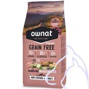 OWNAT PRIME Grain Free Mini Poulet (petit chien), 3 kg