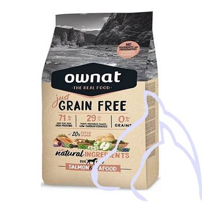 OWNAT Just Grain Free Poisson, 3 kg