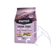 OWNAT PRIME Chats Grain Free croquettes chats Stérilisé, 8 kg