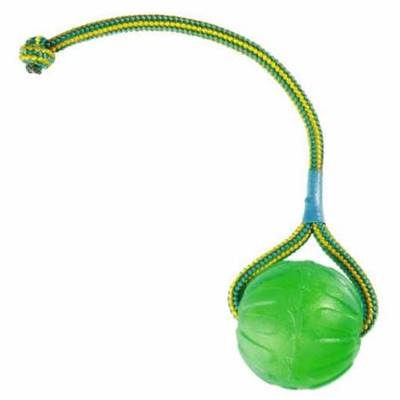 Jouets Chiens balle avec corde Everlasting 'Fun Ball'  Ø9 cm