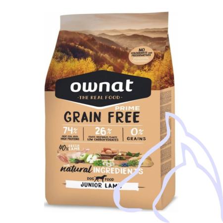 OWNAT PRIME Grain Free Junior Agneau (Chiot), 3 kg