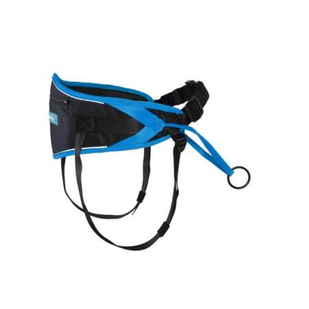 Ceinture Baudrier Canirando CrossTrek, Taille 55-80 cm Junior bleu/noir