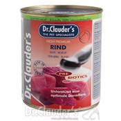 Boites pour chiens Boeuf Dr Clauder's pâté 800 gr