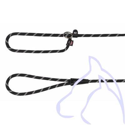 Sporty Rope laisse pour Retriever S–M: 170 x ø 0.8 cm, noir