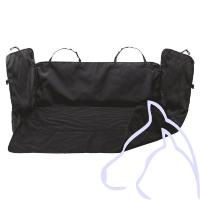 Couverture Coffre Luxe et Robuste arrière voiture pour chiens 100 x 65 cm, noir