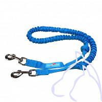 Ligne Canicross Inlandsis Crosser2 Small 1 petit chien, 2 mousquetons, bleu