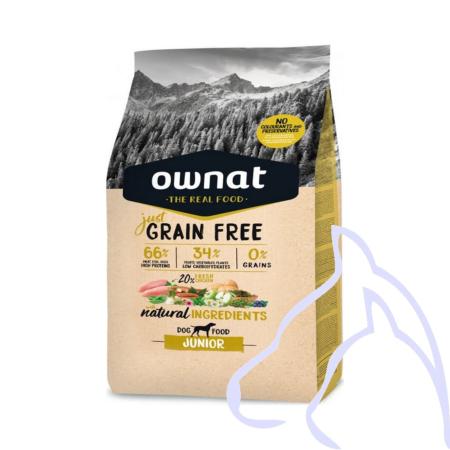 OWNAT Just Grain Free Junior Poulet, 3 kg