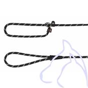 Sporty Rope laisse pour Retriever S–M: 1,70 m/ø 8 mm, noir