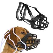 Muselière Muzzle Flex, en caoutchouc XL–XXL, noir