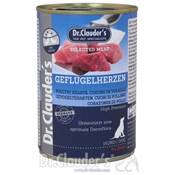 Boites pour chiens Coeurs de Volailles Dr Clauder's pâté 400 gr