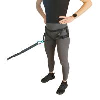 Ceinture Baudrier Aircross 2.0 Canicross, Taille 78-95 cm Adulte noir