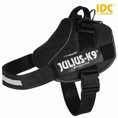 Harnais Power Julius-K9® IDC 4/XXL: 96–138 cm/50 mm, noir