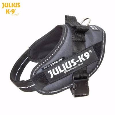 Harnais Power Julius-K9® IDC Mini Mini 40-53 cm/22 mm, gris anthr