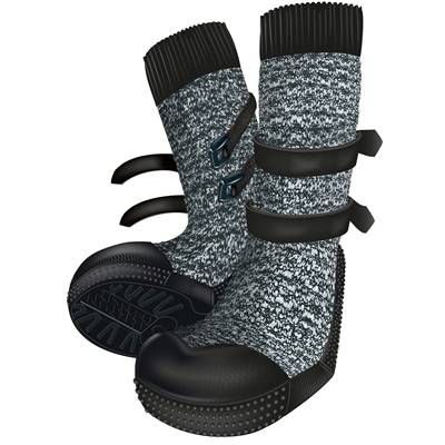 Protection des pattes Walker Socks L–XL, 2 Pcs, noir/gris