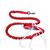 Ligne Cani-VTT Inlandsis Bikejor Leash 1 chien, 1 mousqueton, rouge