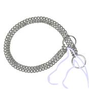 Collier Etrangleur chien chaine 2 rangées 35 cm