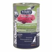 Boites pour chiens Canard & Patate douce Dr Clauder's pâté 400 gr