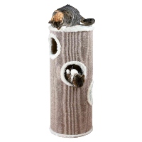 Cat Tower Edoardo 100 cm, taupe/crème