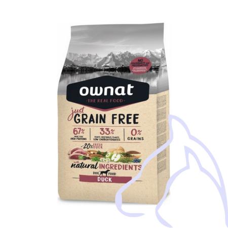 OWNAT Just Grain Free Canard, 3 kg