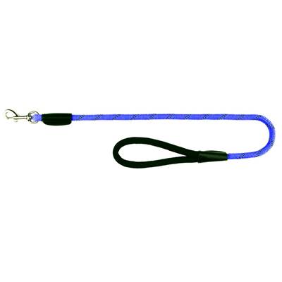 Sporty Rope laisse L–XL: 100 x ø 1.3 cm, bleu