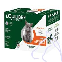 BOITE Sachet pour chatons Poulet BOITE 12x85 gr