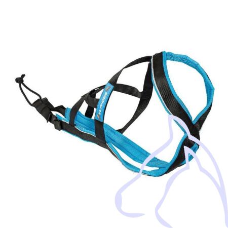 Harnais Canicross Polar Evo Taille M pour Chiens de 20 à 26 Kg, bleu/noir